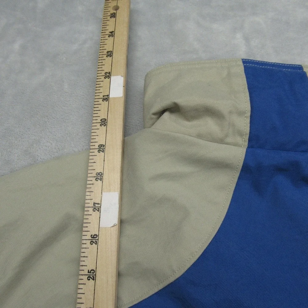 Columbia Jacket Mens Small‎ Blue Colorblock Convert Full Zip Waterproof Vintage